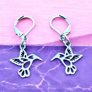 🆕 Hummingbird Earrings Stainless Steel